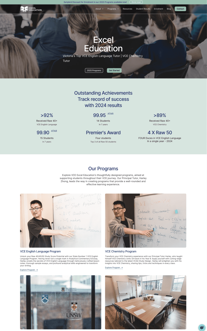 VCE Education Feature Image