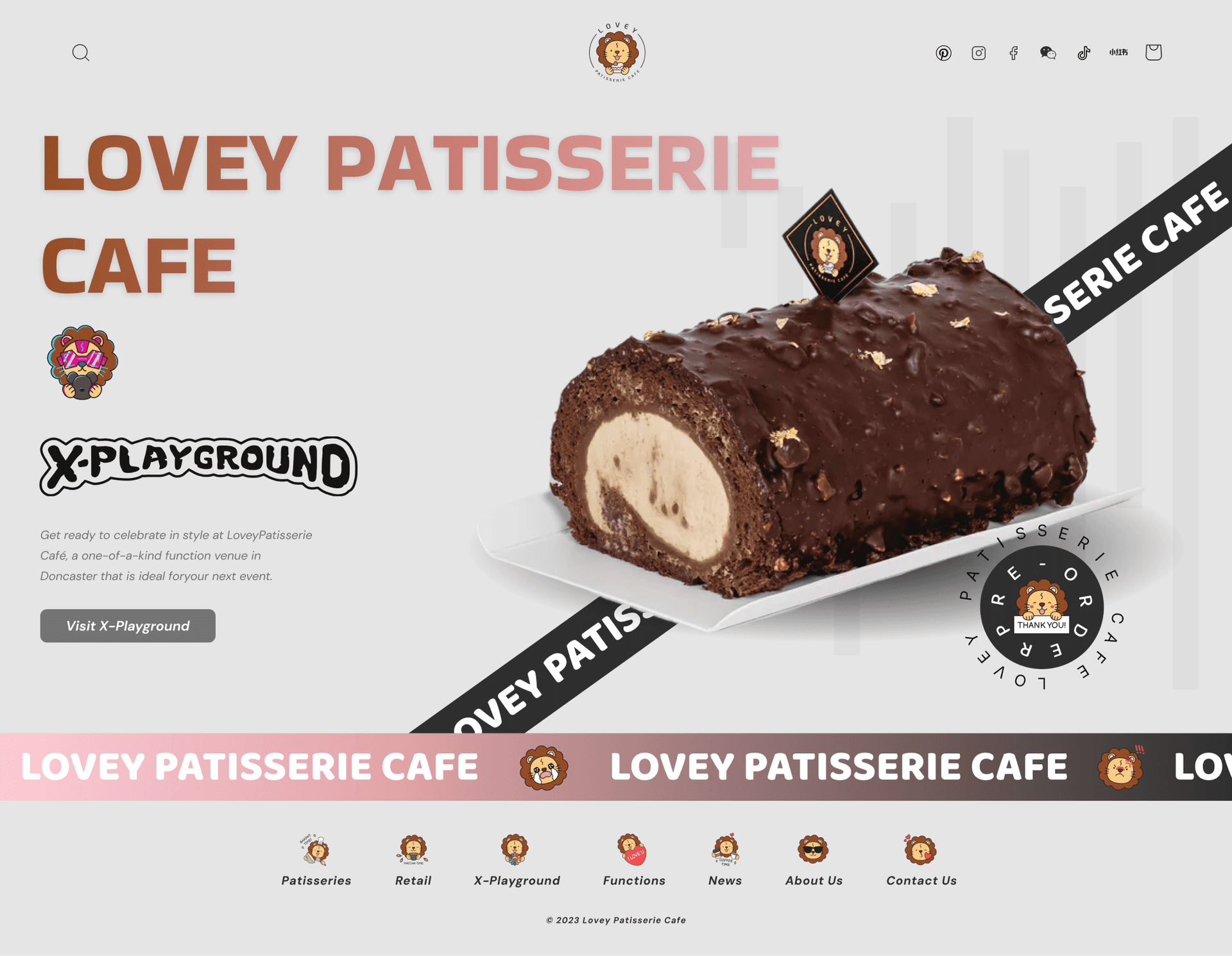 Lovey Patisserie Cafe Feature Image