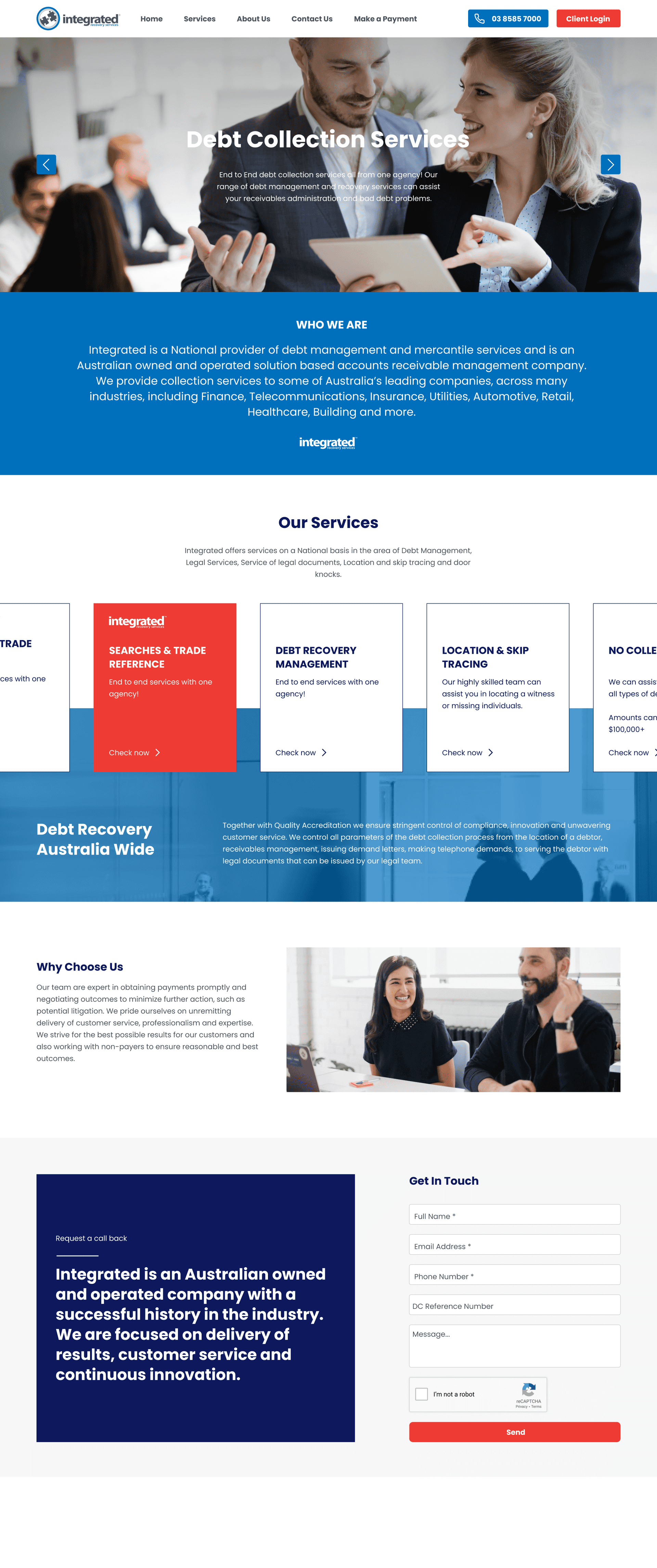 Integrated Recovery Services Feature Image