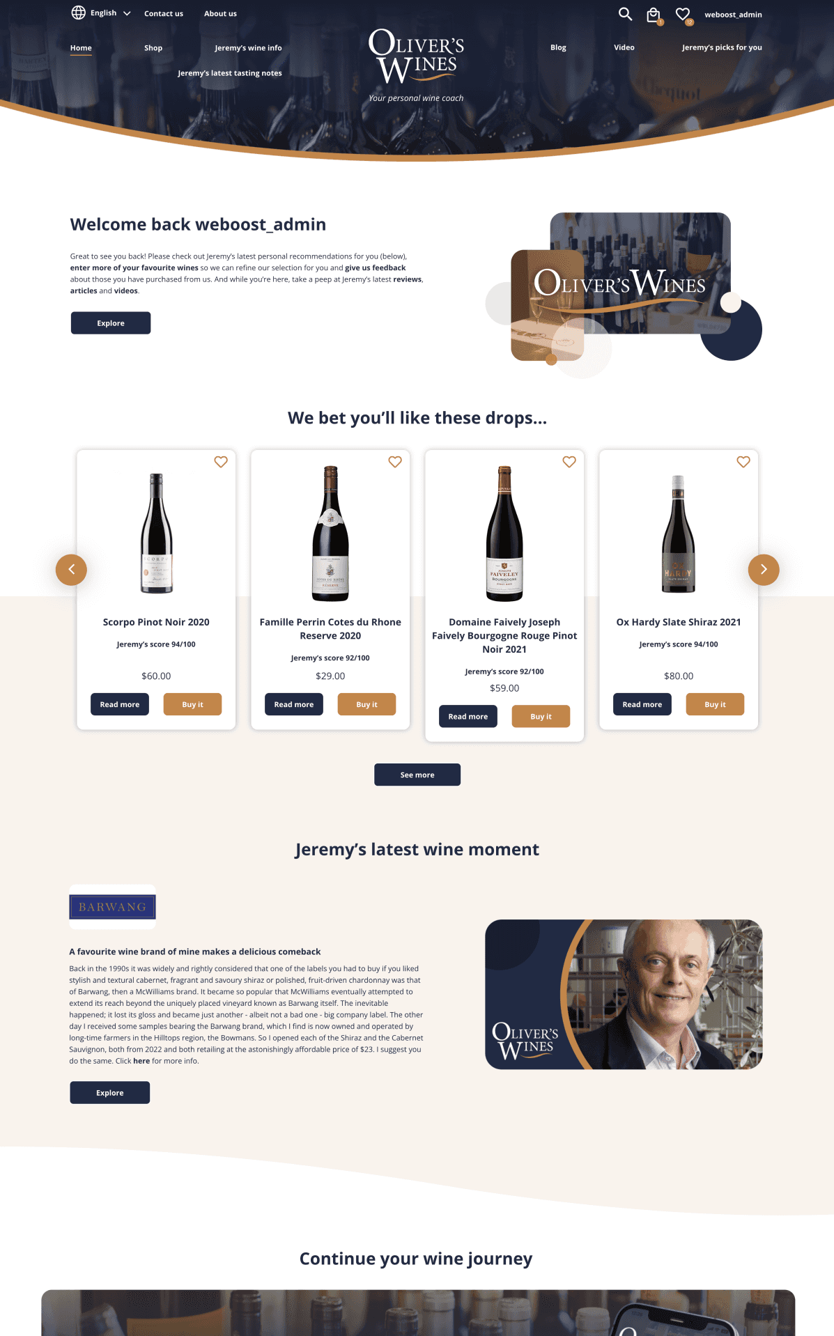 Oliver's Wines Feature Image