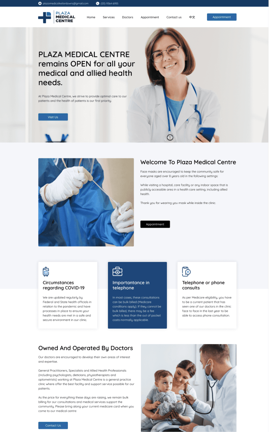 Plaza Medical Centre Feature Image