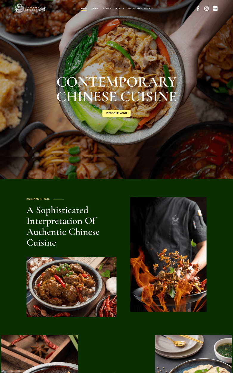 Alleyway Kitchen Feature Image