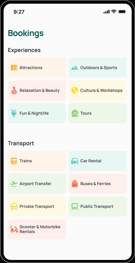 Online Booking
