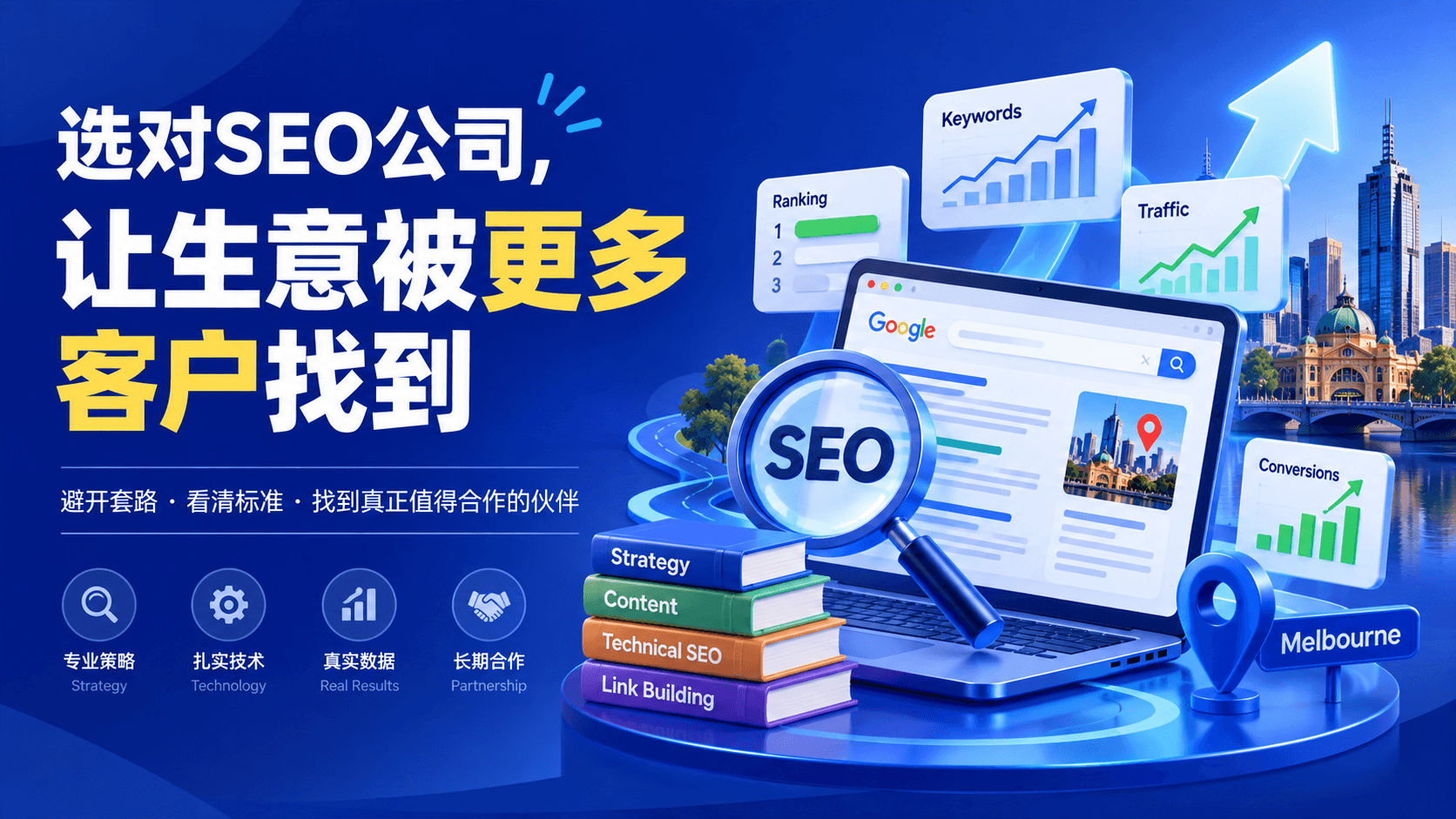 墨尔本做SEO该找什么公司?手把手教你判断哪种公司才值得合作