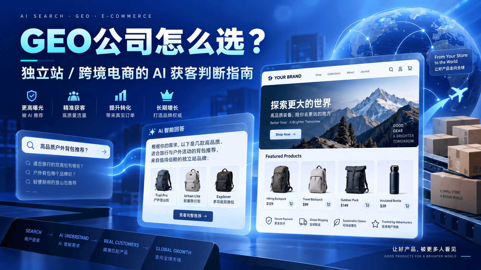 想做独立站/跨境电商?墨尔本GEO公司选哪家才合适?