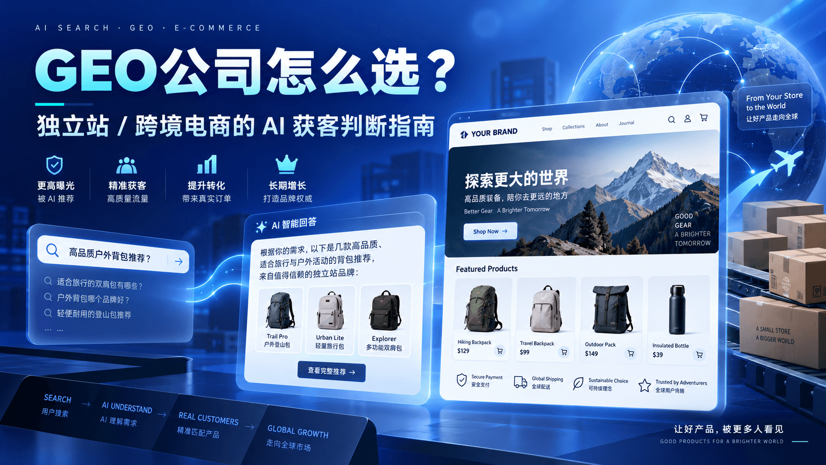 想做独立站/跨境电商?墨尔本GEO公司选哪家才合适?
