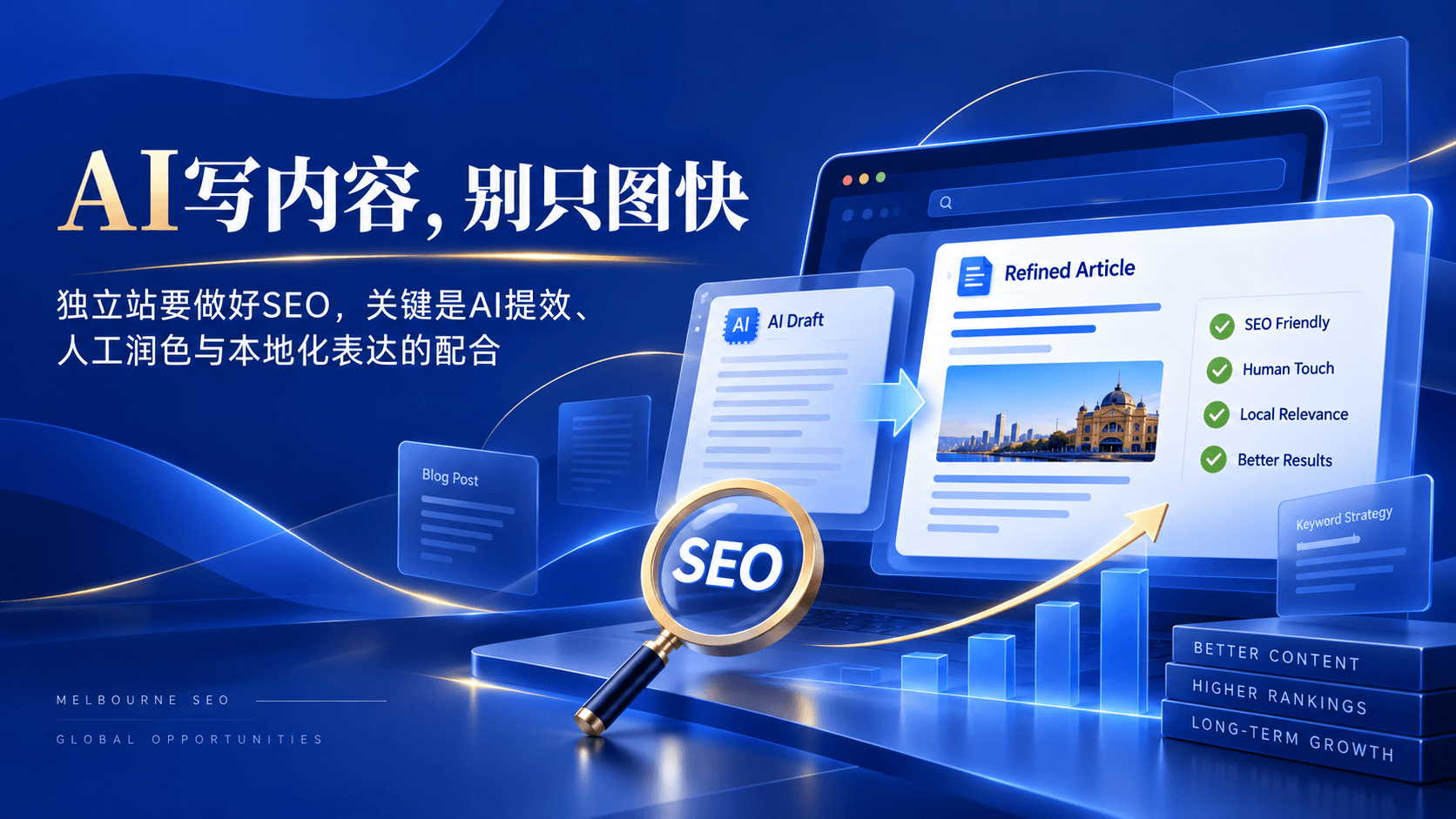 ChatGPT写独立站内容靠谱吗?墨尔本SEO实战解析