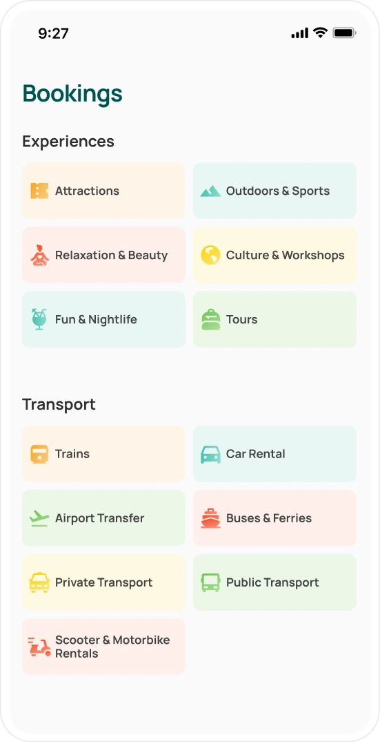 Online Booking